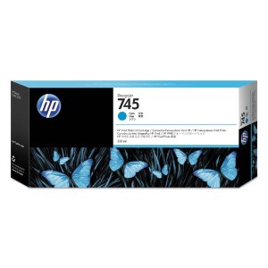 Tusz HP Nr.745 do DesignJet Z2600, Z5600 | 300ml (F9K03A) Cyan