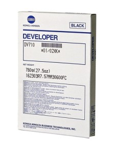 Developer Konica-Minolta do Bizhub 600/750 | DV710K | 250tys. (02XK) Black