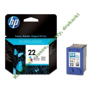 Tusz Hewlett-Packard Oryginał Nr.22 (C9352AE) (CMY) Color