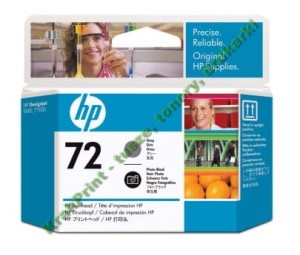Hewlett-Packard Oryginał C9380A - Głowica (Nr.72) Grey + PhotoBlack
