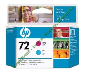 Hewlett-Packard Oryginał C9383A - Głowica (Nr.72) Magenta + Cyan