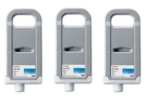 Tusz Canon PFI-703C Cyan 3 szt. 700 ml (2964B003)