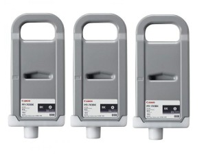 Tusz Canon PFI-703BK Black 3 szt. 700 ml (2963B003)