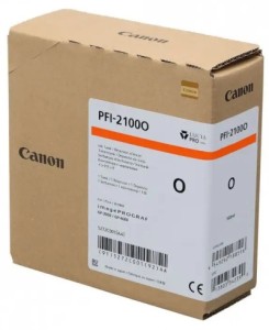 Tusz Canon PFI-2100O do imagePROGRAF GP-2000, GP-4000 | 160ml (CF5272C001AA) Orange