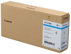 Tusz Canon PFI-2700C do imagePROGRAF GP-2000, GP-4000 | 700ml (5289C001AA) Cyan