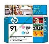 Hewlett-Packard Oryginał C9462A - Głowica (Nr.91) LightCyan + LightMagenta