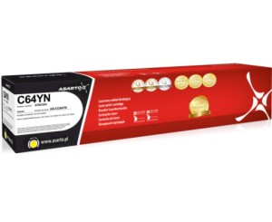 Toner Asarto zamiennik C-EXV64 do Canon imageRUNNER ADVANCE DX C3922i C3926i C3930i C3935i żółty 25,5k (AS-CC64YN)
