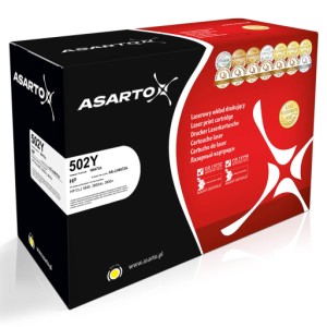 Toner Asarto zamiennik 502A do HP LaserJet 3600 żółty 4k (AS-LH6472A) Color
