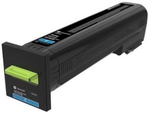 Toner Lexmark CS820 72K2XCE korporacyjny 22k (72K2XCE) Cyan