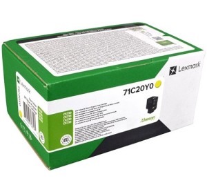 Toner 71C20Y0 Lexmark CS730 CS735 CX730 CX735 żółty 5k (71C20Y0)