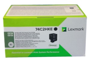 Toner Lexmark CS720 CS725 74C2HKE korporacyjny 20k (74C2HKE) Black