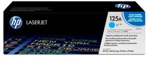 Toner HP 125A do Color LaserJet CP1215/1312/1515 | 1 400 str. (CB541A/CB541AC) Cyan 
