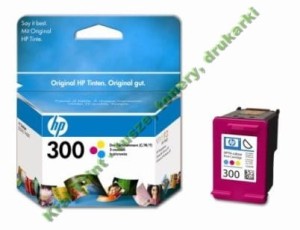 Tusz Hewlett-Packard Oryginał Nr.300 (CC643EE) (CMY) Color