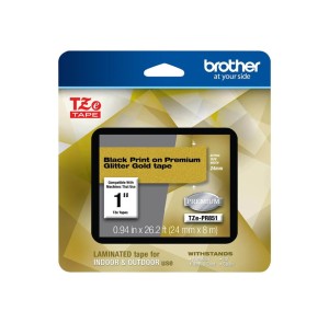 Taśma Brother TZe-PR851 24mm x 8m czarny nadruk / zółte tło (TZEPR851)