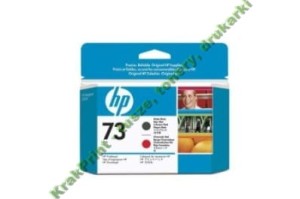 Hewlett-Packard Oryginał CD949A - Głowica (Nr.73) MatteBlack + Red Chromatic