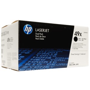HP 49X do LaserJet 1320/3390/3392 (Q5949XD) | 2 x 6 000 str. Black 