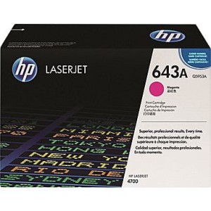 Toner HP 643A do Color LaserJet 4700 (Q5953A/AC) | 10 000 str. Magenta