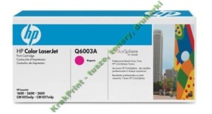 Toner HP 124A do LaserJet 1600/2600/2605 (Q6003A) | 2 000 str. Magenta 