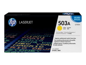 Toner HP 503A do Color LaserJet 3800 (Q7582A) | 6 000 str. Yellow