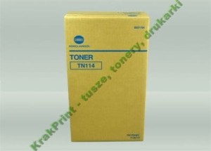 Toner Oryginał Konica-Minolta Di 152/162/183/186 106B TN-114 | 1 szt. (8937-784/8937-722) Black