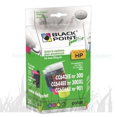 [JBPH300]  Junior Refill Set | HP (nr 300C, 901C) color