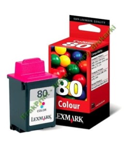 Lexmark Oryginał 012A1980 - Tusz (Nr.80) Color