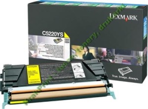 Lexmark Oryginał C5220YS - Toner Yellow