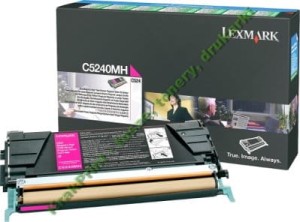 Toner Lexmark Oryginał 00C5240MH Magenta
