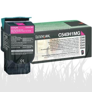 Toner Lexmark Oryginał 0C540H2MG (0C540H1MG) Magenta