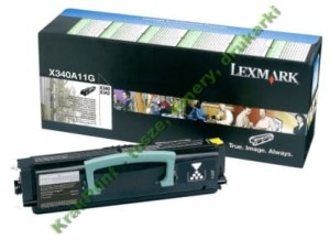 Toner Lexmark Oryginał X340A31E / X340A21G / X340A11E (X340A11G) Black