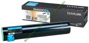 Lexmark Oryginał X945X2CG - Toner Cyan