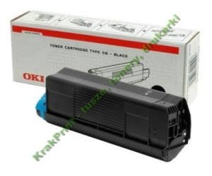Toner Oki do serii C51/52/53/54 | 5 000 str. Type C6 (42127408) Black
