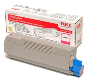 Toner Oki C5600/C5700 | 2tys. (43381906) Magenta
