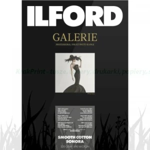 Papier fotograficzny Ilford Galerie Smooth Cotton Sonora 320g - A4 (25 arkuszy) (2002833)