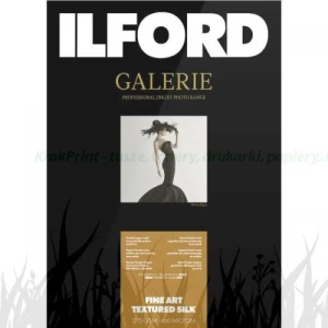 Papier fotograficzny Ilford Galerie Fine Art Textured Silk 270g - A4 (25 arkuszy) (2002753)