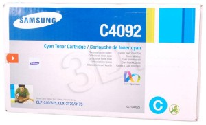Toner Samsung/HP do CLP-31x, CLX-317x | 1 000 str. (CLT-C4092S / SU005A) Cyan