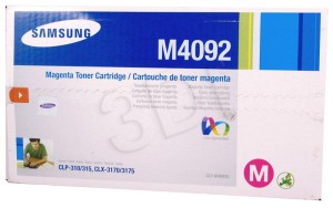Toner Samsung/HP do CLP-31x, CLX-317x | 1 000 str. (CLT-M4092S / SU272A) Magenta
