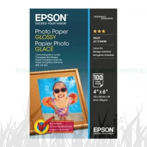 Papier EPSON Photo Paper Glossy 200 g/m2 - 10x15 cm | 100ark. (C13S042548)