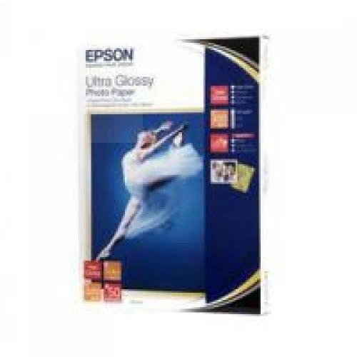 Papier 13x18 EPSON Ultra Glossy Photo Paper 300g/m | 50ark. (C13S041944)