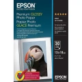 Papier 13x18 EPSON Premium Glossy Photo Paper 255g/m | 30ark. (C13S042154)