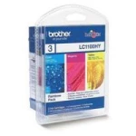 Brother Oryginał LC-1100HYRBWBP - Tusz Color(CMY)