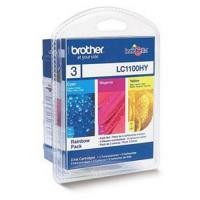 Brother Oryginał LC-1100HYRBWBP - Tusz Color(CMY)