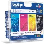 Brother Oryginał LC-1100HYVALBP - Tusz Color(CMYBk)