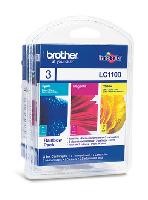 Brother Oryginał LC-1100RBWBP - Tusz Color(CMY)