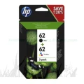 Tusz Hewlett-Packard Oryginał HP Nr. 62 BK+CMY Dwupak (N9J71AE) CMYK (cyan, magenta, yellow, black)