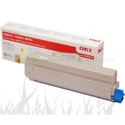 Toner Oki Oryginał do ES8453/ES8473 | 10tys. (45862819) Yellow