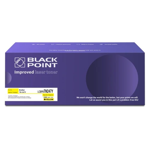 Toner BlackPoint Zamiennik TN247Y (LCBPBTN247Y) Yellow