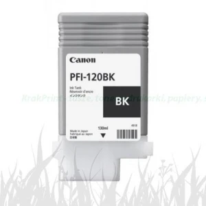 Tusz Canon PFI-120BK do TM-200/TM205 | 130ml (CF2885C001AA) Black