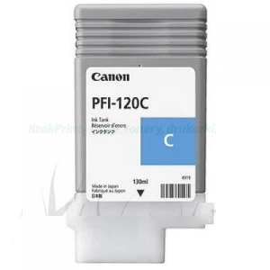 Tusz Canon PFI-120C do TM-200/TM205 | 130ml (CF2886C001AA) Cyan