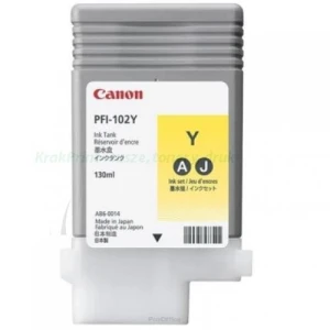 Tusz Canon PFI-120Y do TM-200/TM205 | 130ml (CF2888C001AA) Yellow